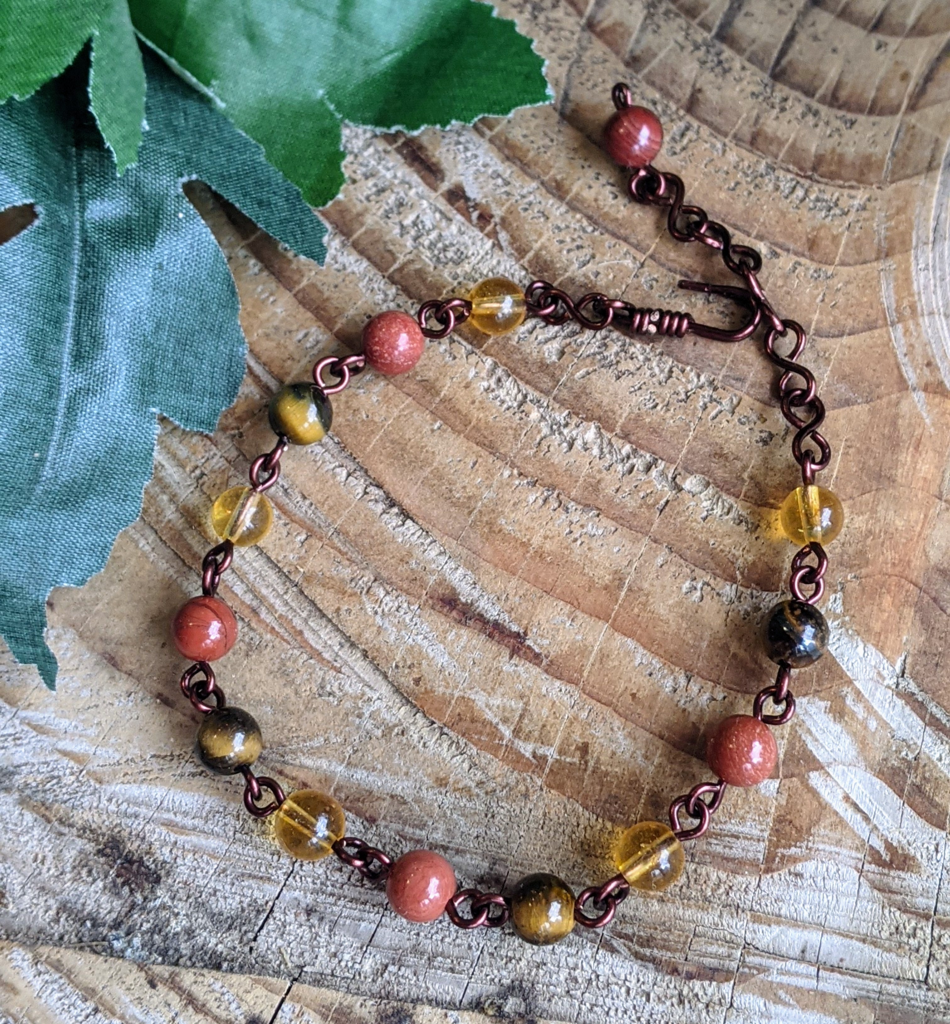 bracelet en citrine