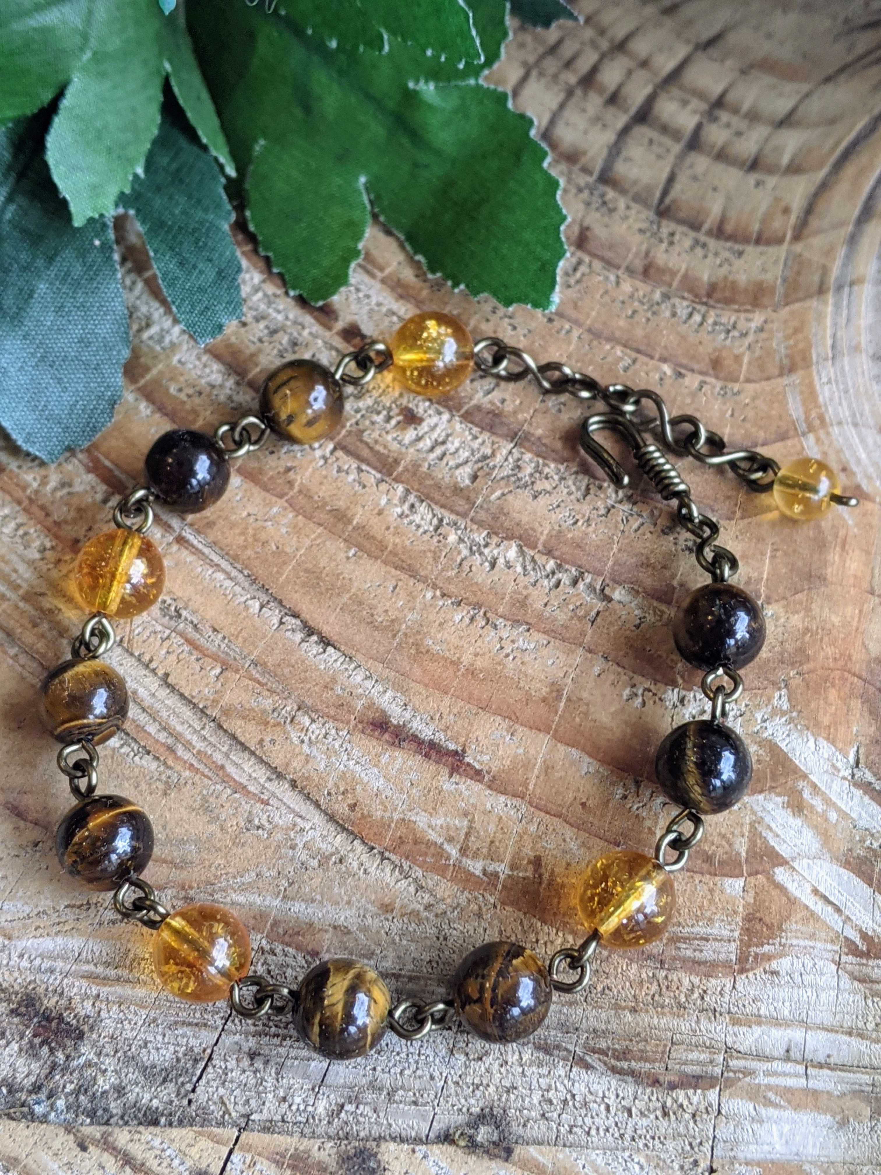 bracelet en citrine