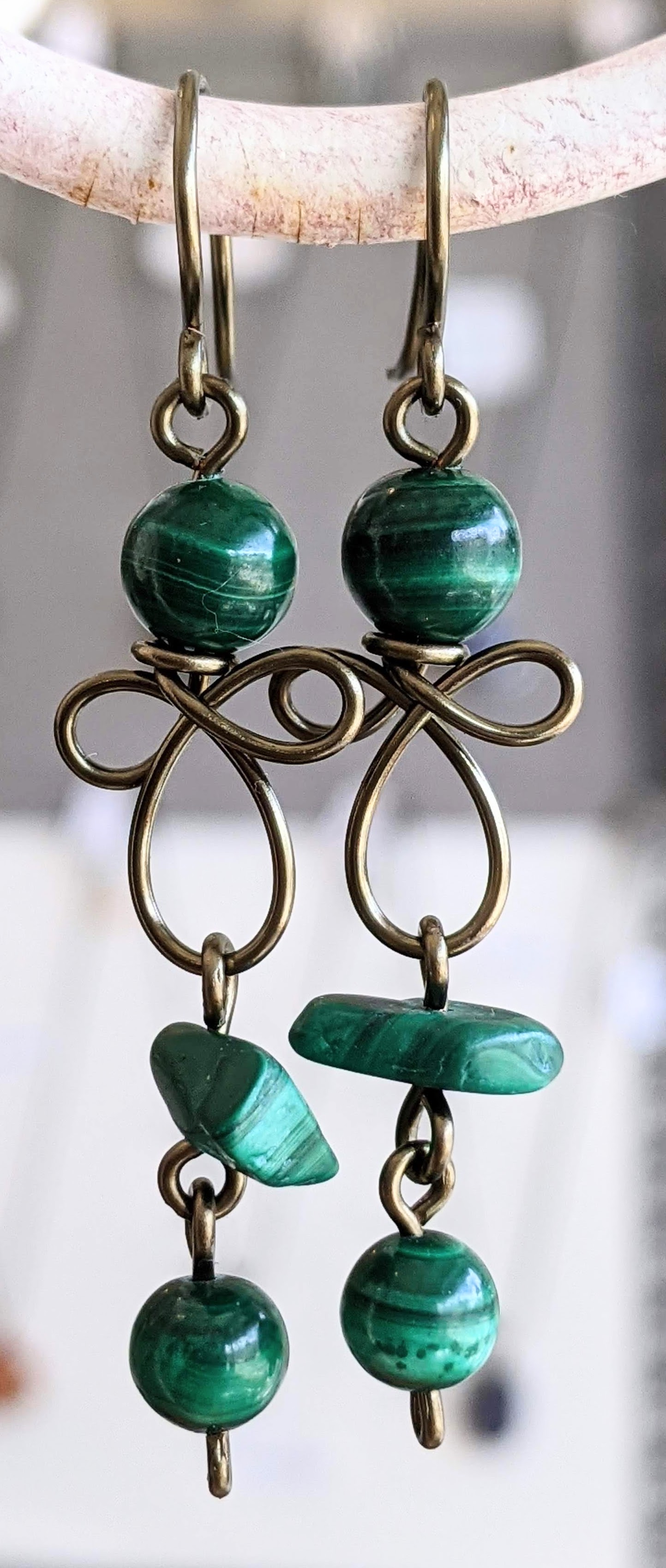 Bracelet en malachite