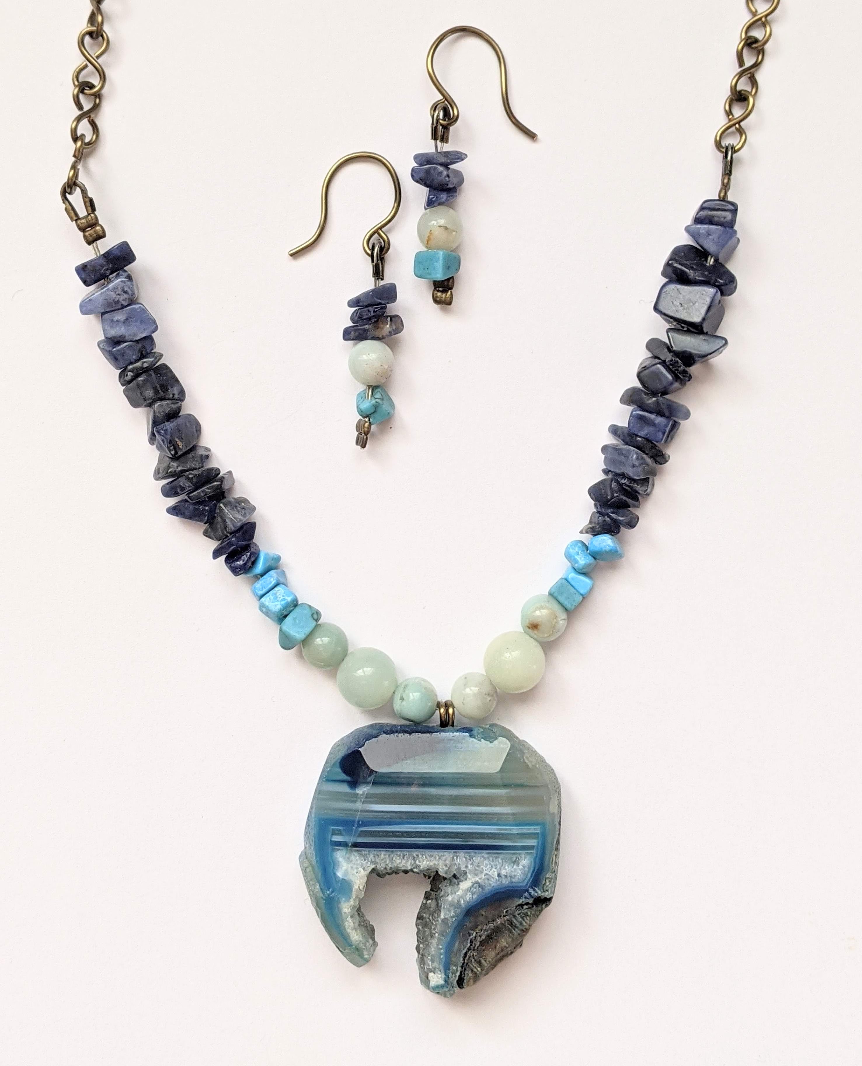 Collier en turquoise