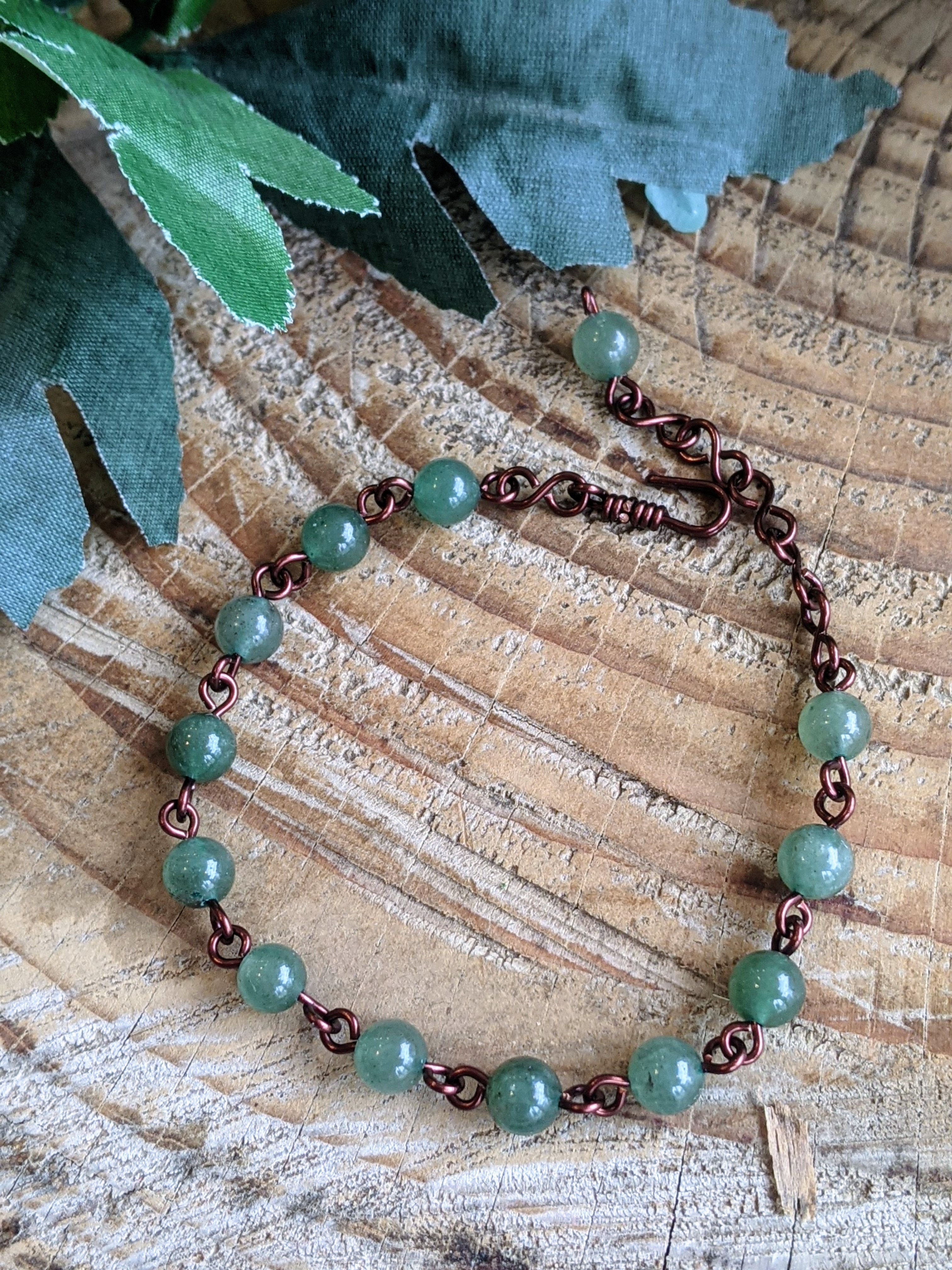 Bracelet en aventurine