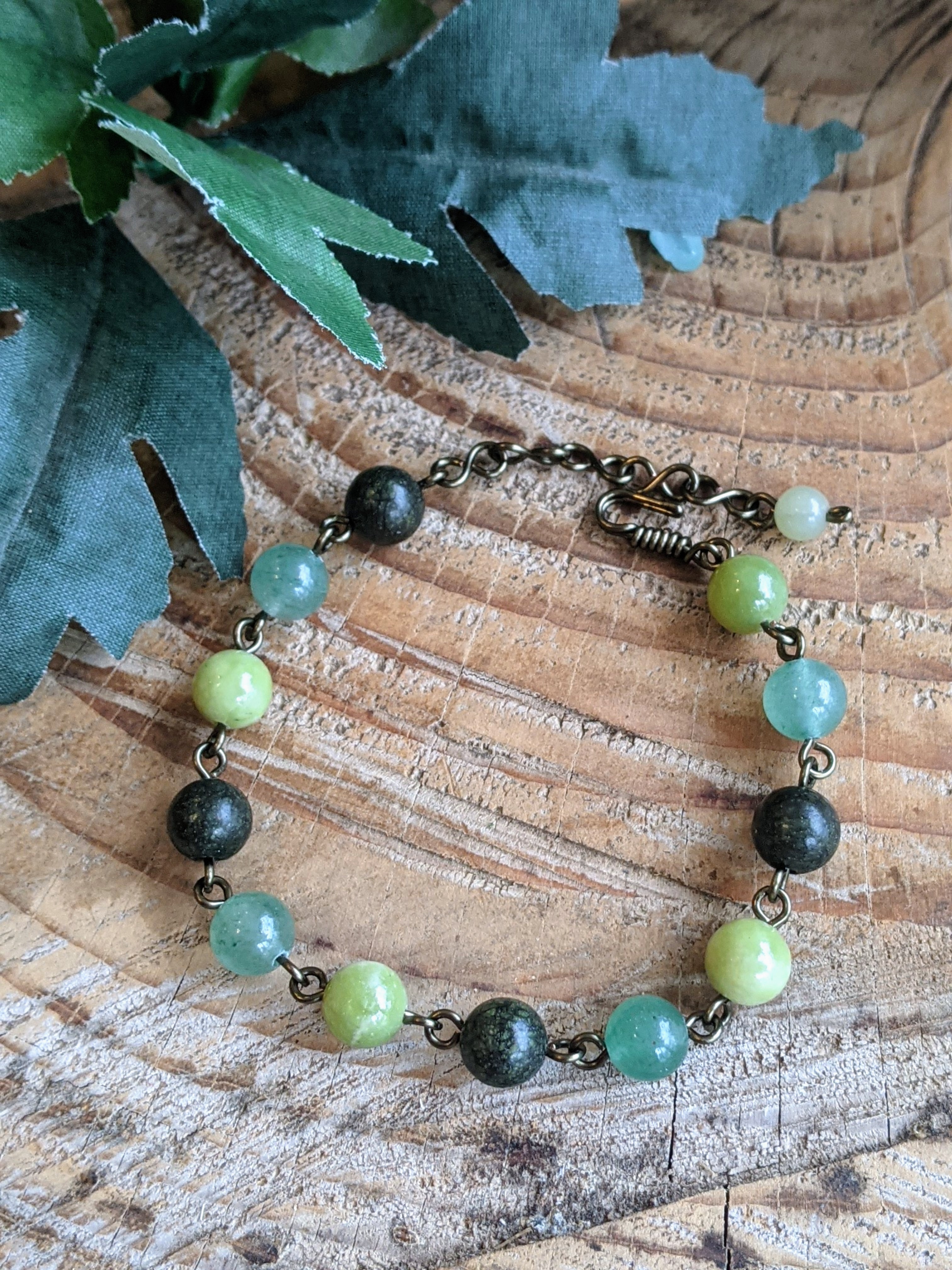 Bracelet en aventurine