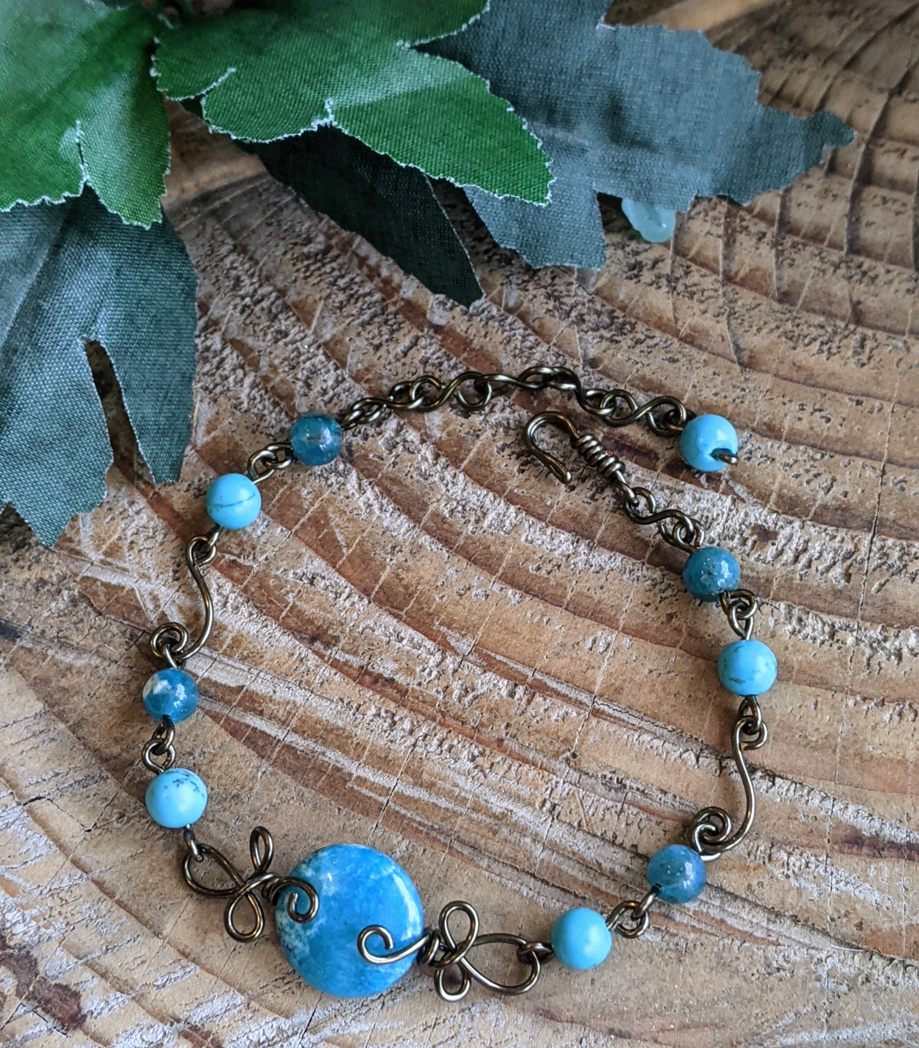 Bracelet en turquoise