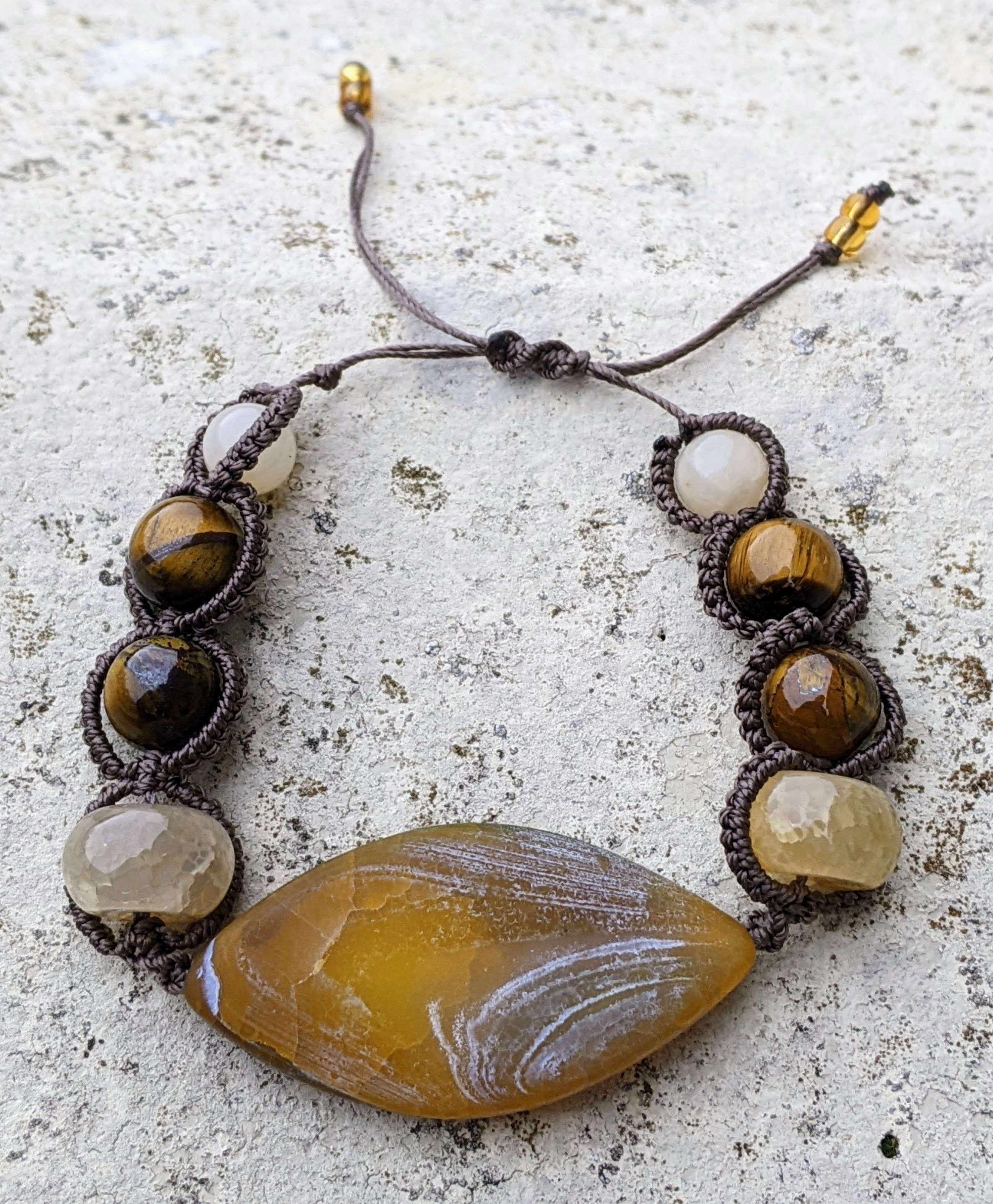 Bracelet en œil de tigre